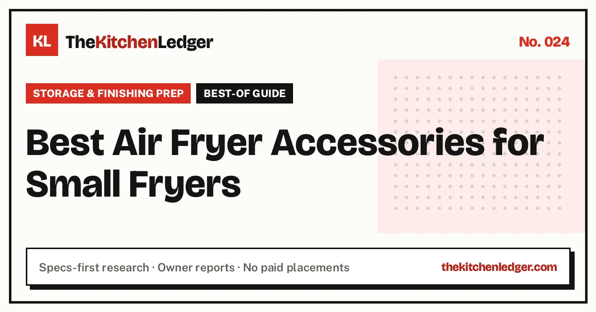 Best Air Fryer Accessories for Small Fryers