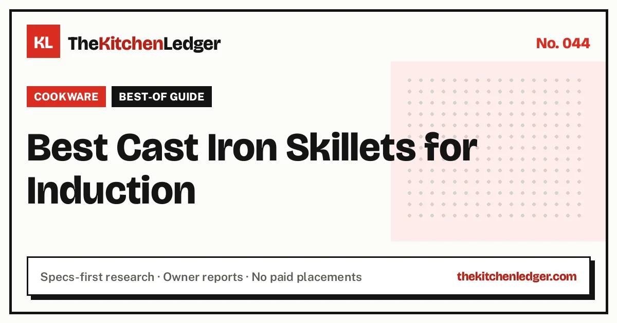 Best Cast Iron Skillets for Induction