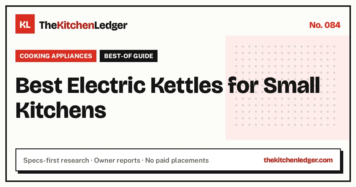 Best Electric Kettles for Small Kitchens