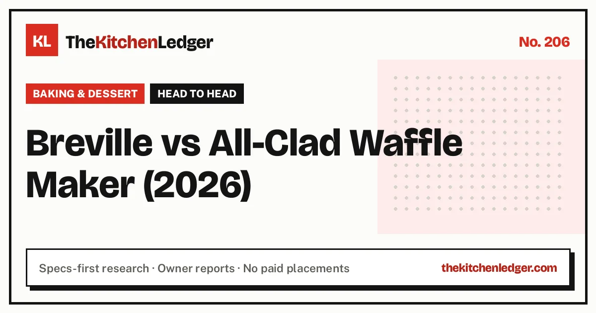 Breville vs All-Clad Waffle Maker (2026)