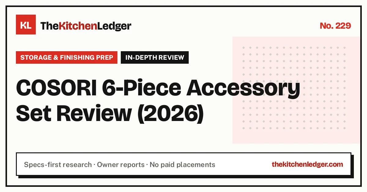 COSORI 6-Piece Accessory Set Review (2026)