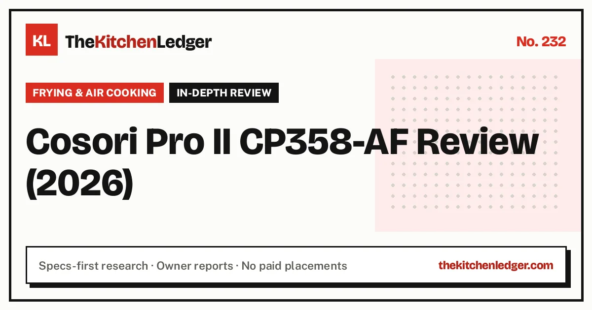 Cosori Pro II CP358-AF Review (2026)