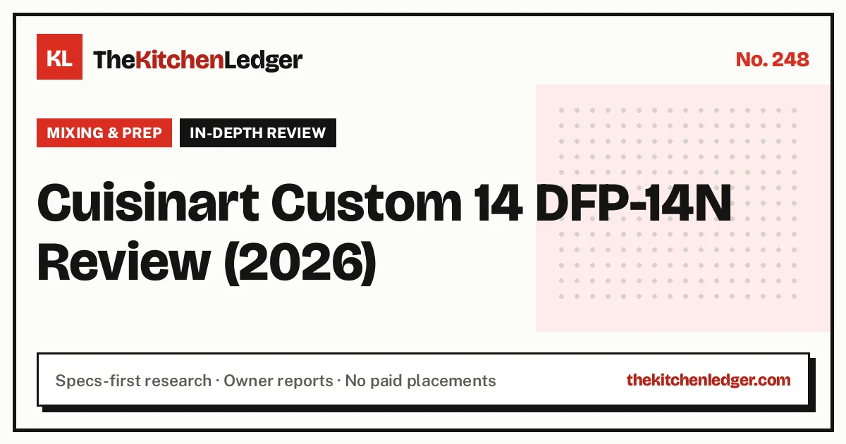 Cuisinart Custom 14 DFP-14N Review (2026)