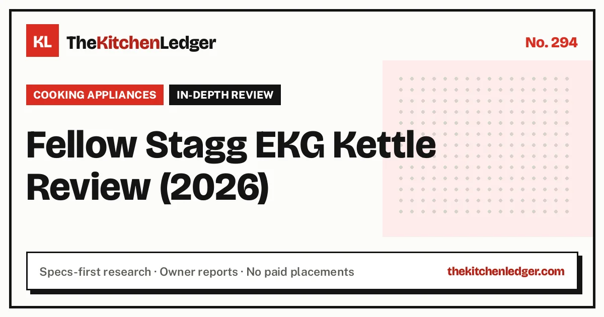 Fellow Stagg EKG Kettle Review (2026)