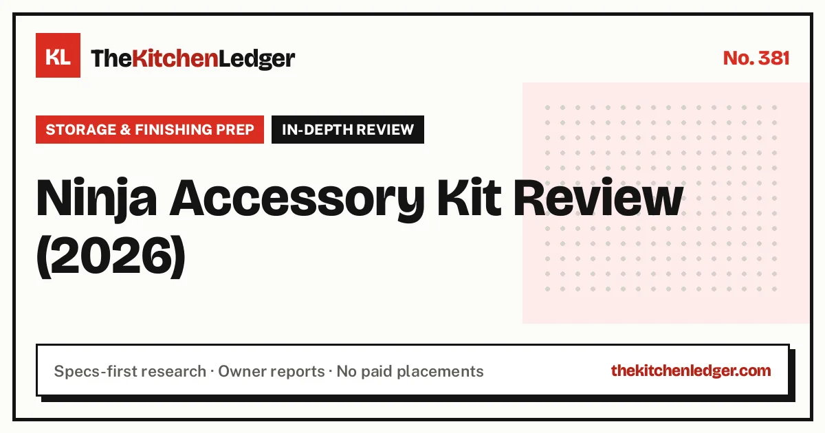 Ninja Accessory Kit Review (2026)