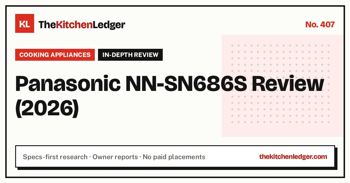 Panasonic NN-SN686S Review (2026)