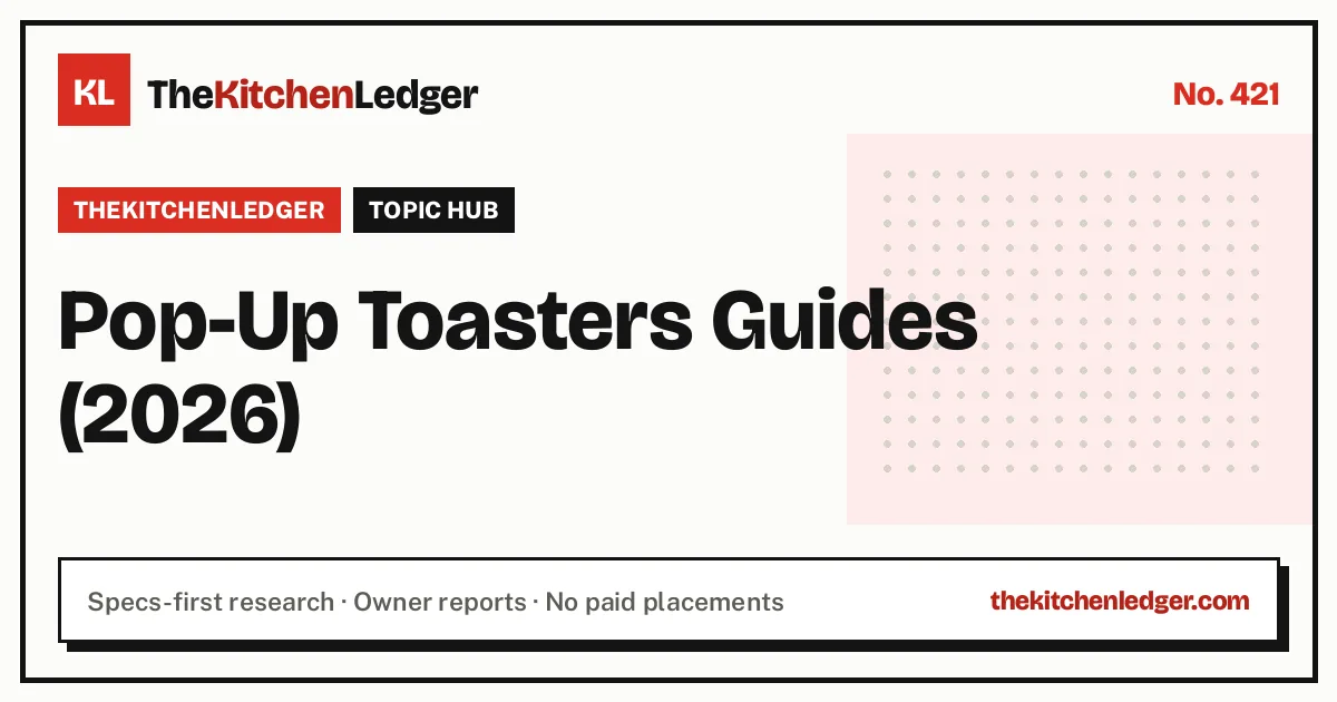 Pop-Up Toasters