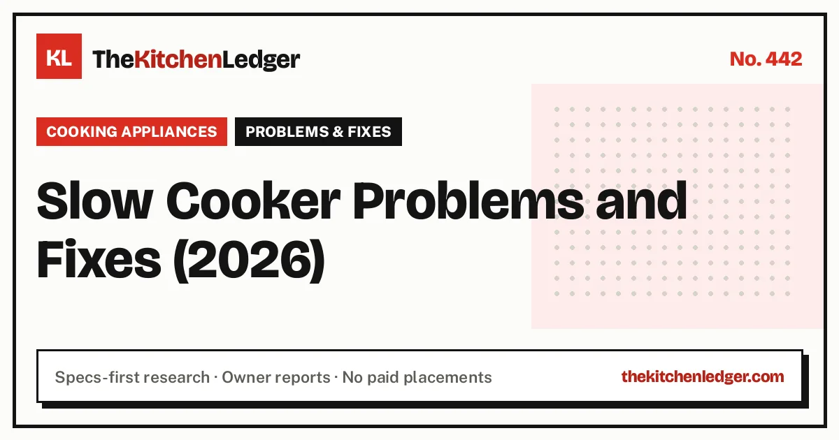 Slow Cooker Problems and Fixes (2026)