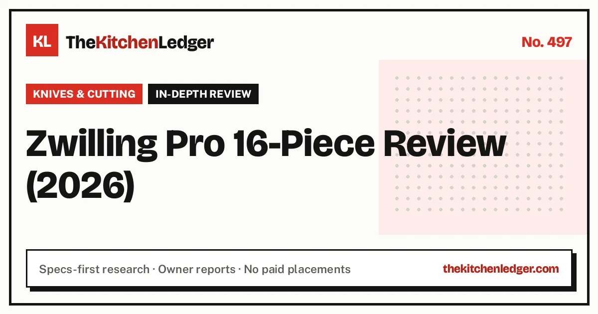 Zwilling Pro 16-Piece Review (2026)